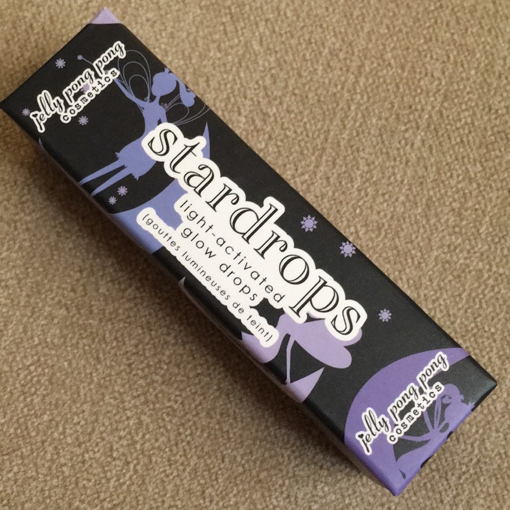 Stardrops light-activated glow drops